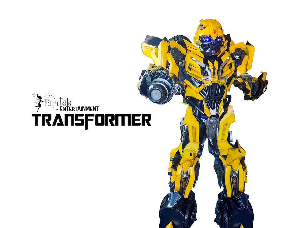 Hire Bumblebee Transformer Character | Fairytale Entertainment