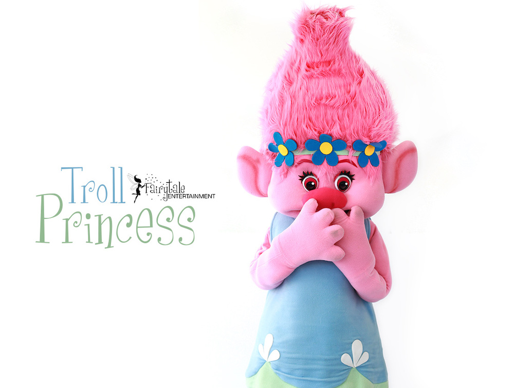 Trolls Poppy Party Character for Kids