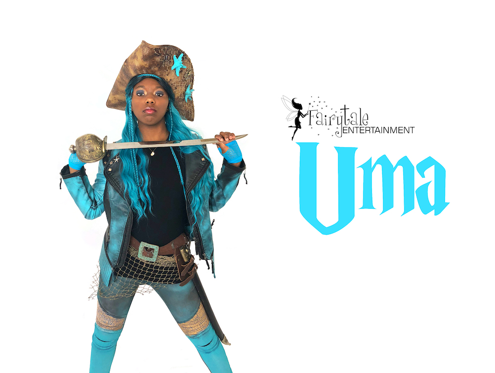 Hire uma descendants party character for kids birthday