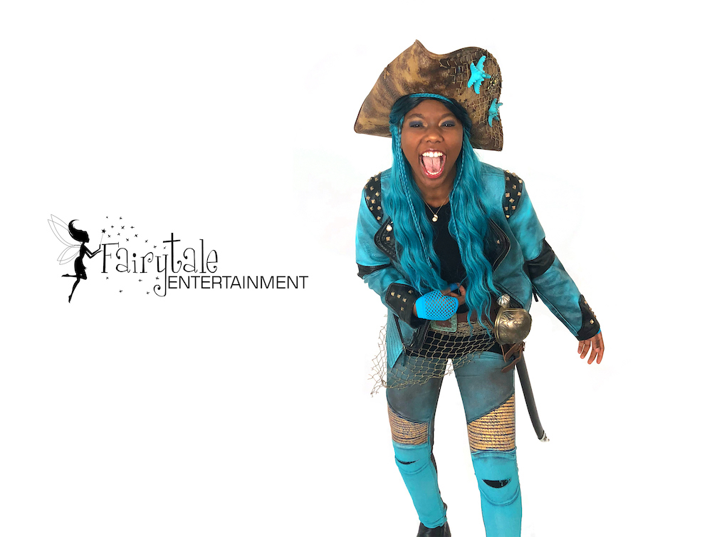 Hire uma descendants party character for kids birthday