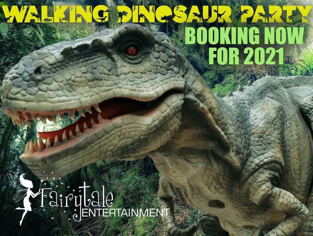 Walking Dinosaur Rental in Michigan Fairytale Entertainment