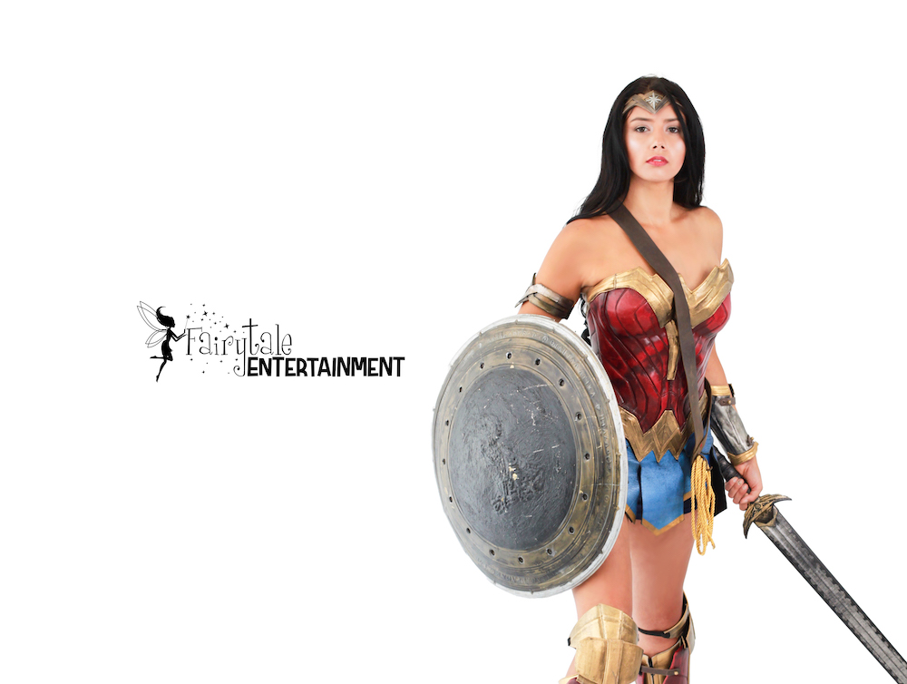 Hire Wonder Woman for Kids Superhero Party