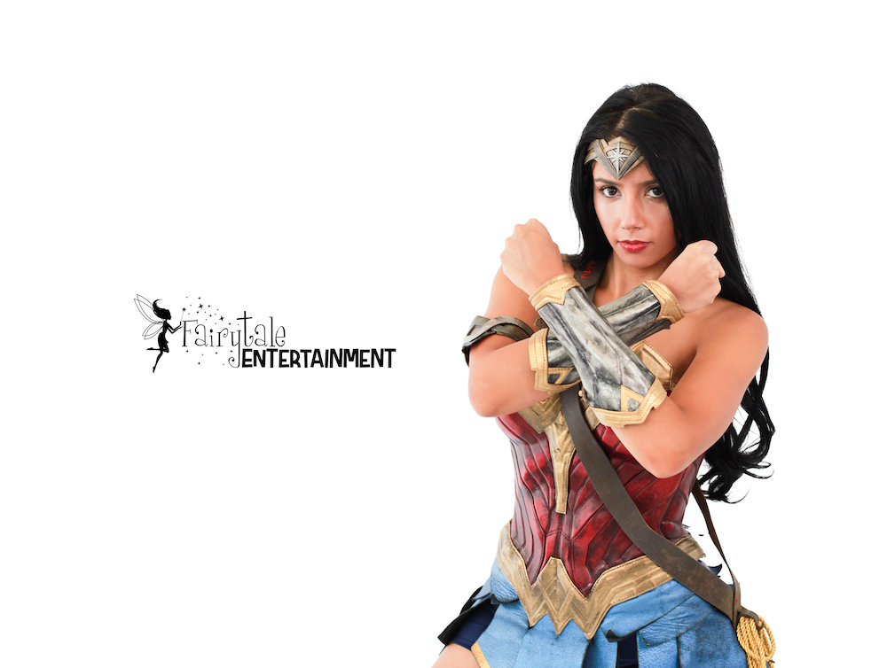 Rent Wonder Woman Superhero Character for Kids Party