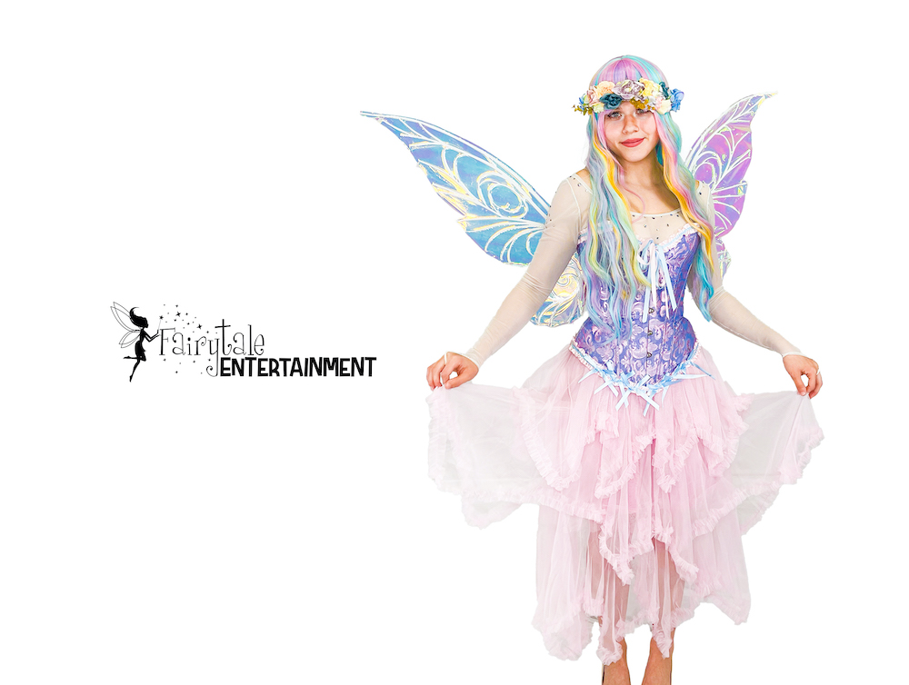 hire fairy party character for kids birthday or special event in michigan and illinois