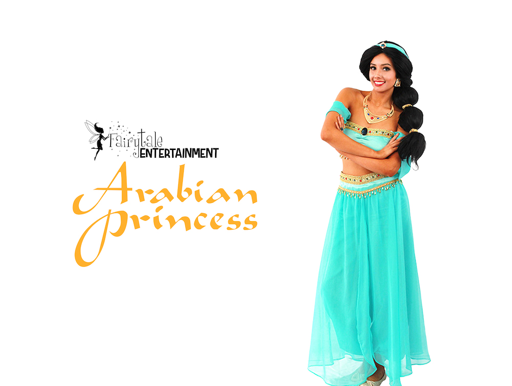 rent Arabian princess party character for kids