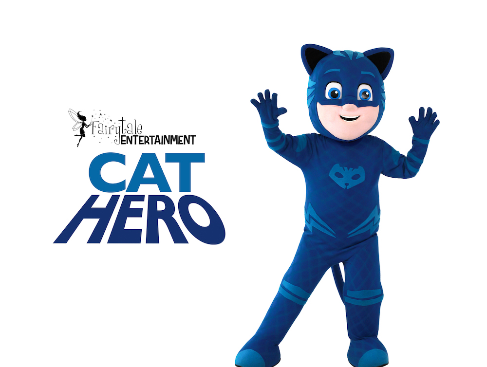 Rent pj masks catboy for kids birthday party, hire pj masks catboy party character for kids
