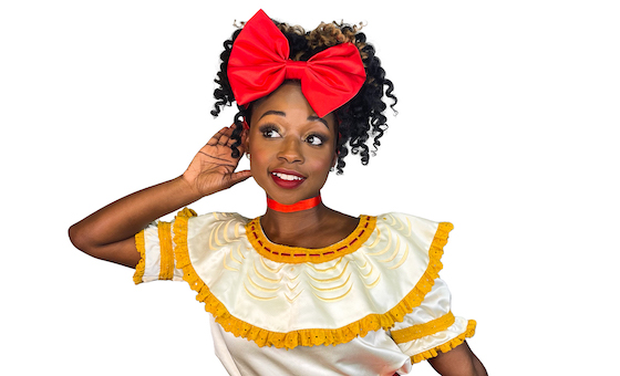 Hire dolores encanto party characters in Auburn hills michigan and naperville illinois