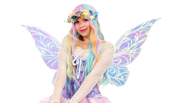 hire fairy party character for kids birthday or special event in michigan and illinois