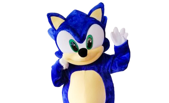  hire sonic for kids birthday party in auburn hills michigan and naperville illinois