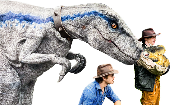 Walking dinosaur rental for a kids birthday party or special event in Auburn Hills, MI and Naperville, IL. Rent a dinosaur for parties and events.