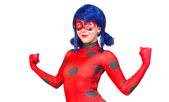hire disney miraculous ladybug superhero party character for kids birthday parties in detroit and chicago