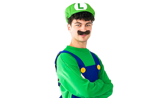 rent mario and luigi for kids birthday party, rent luigi party entertainer for kids birthday, hire luigi for kids birthday party