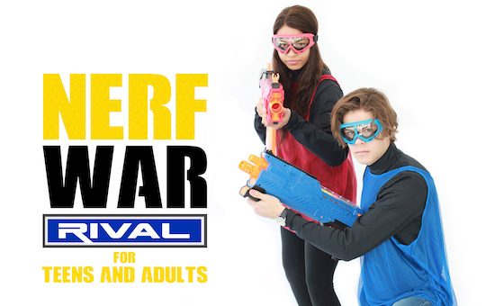 Nerf Gun Party, Rent Nerf Guns