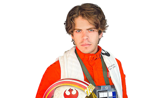 rebel x-wing star wars pilot party character performer in auburn hills michigan and naperville illinois