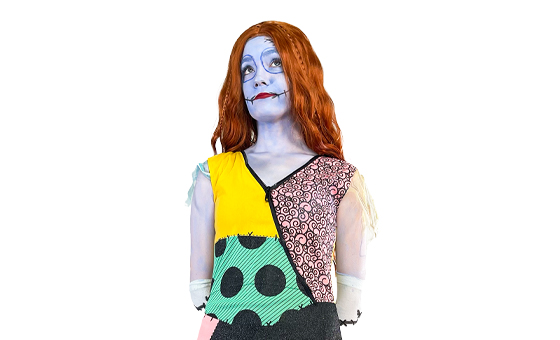 Hire sally party character from nightmare before christmas in Detroit and Chicago.