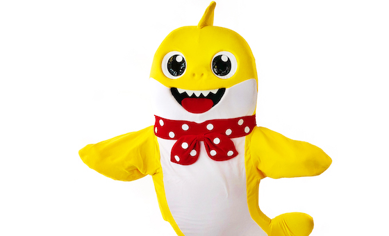 Baby Shark Character for Toddlers Birthday Party, Rent Baby Shark Character Performer, Baby Shark Character for Kids Birthday Party, Baby Shark Party Characters for Hire
