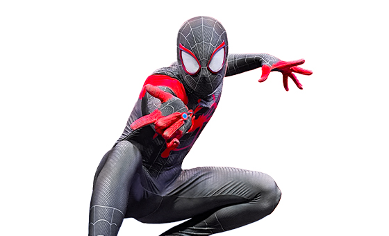 rent spiderman miles morales spiderverse characters