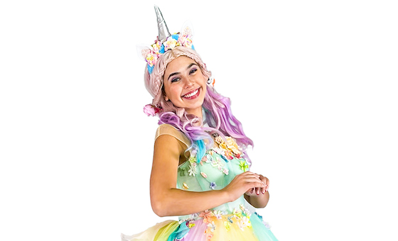 Unicorn Princess Party Character