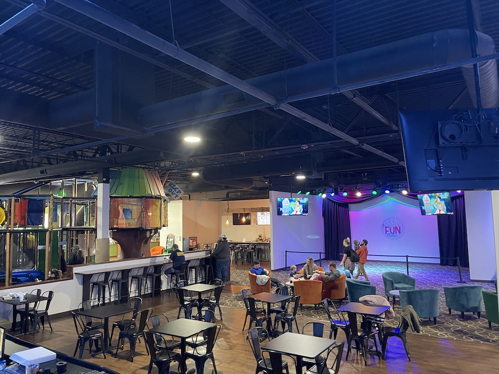 Photo Gallery of our indoor playground and pizza cafe in clarkston michigan