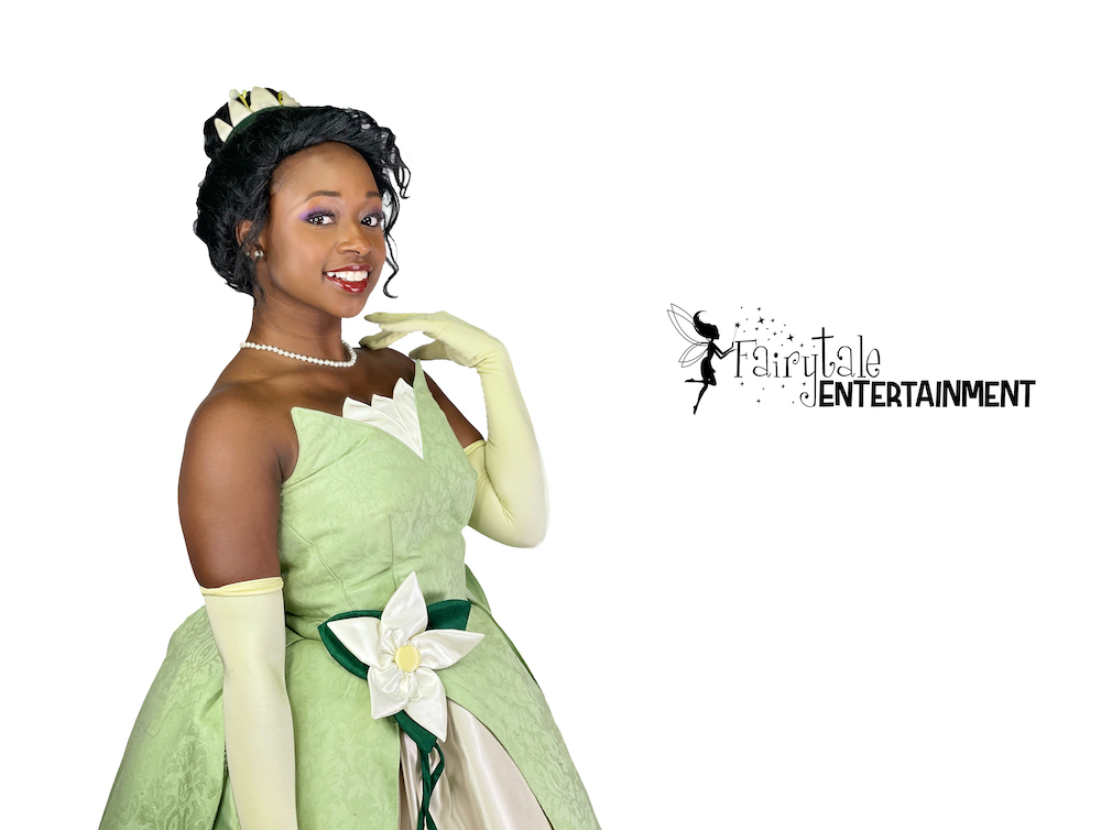 disney princess tiana for hire