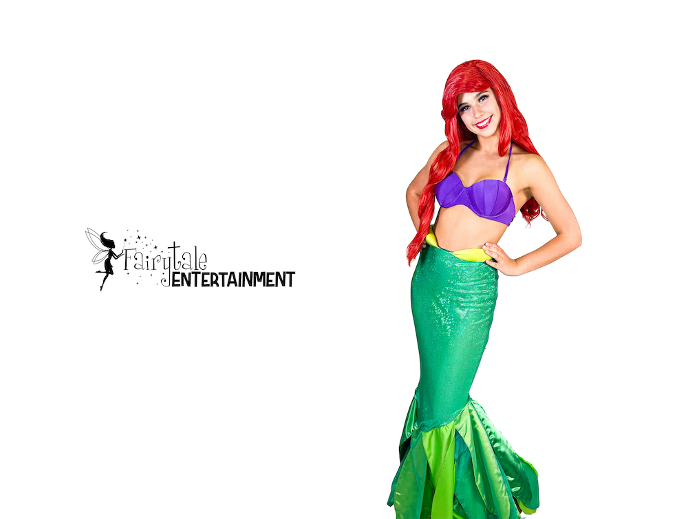 ariel character rental, princess characters for party,