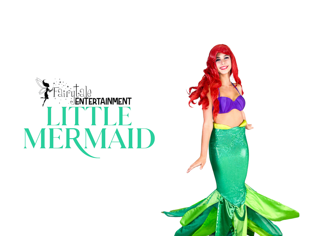 Little Mermaid Ariel Princess Party Character,