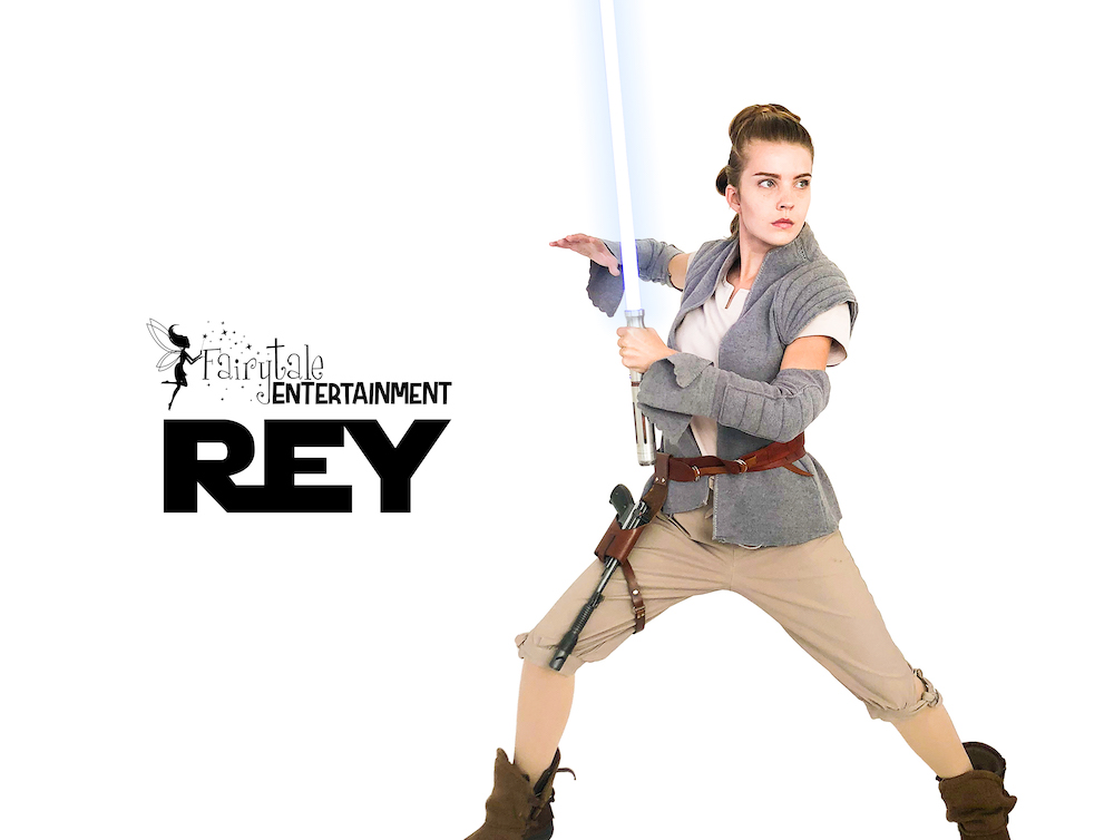 birthday parties for boys,hire rey star wars party character for kids