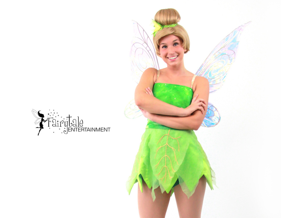 Tinker Bell and Peter Pan Party Characters for Hire, Disney Tinker Bell for Kids Birthday Party