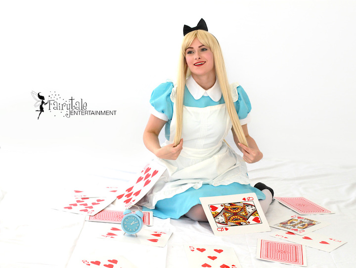 Alice in Wonderland Party Character for Birthday Parties