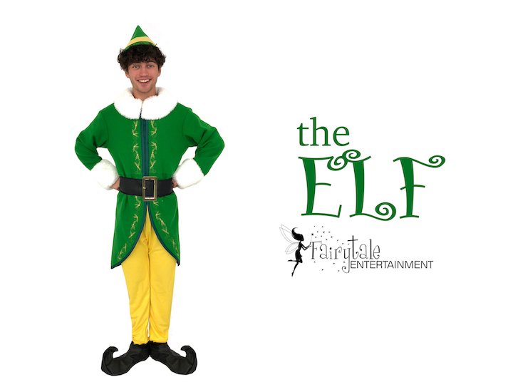 Buddy the Elf | Strolling Holiday Performers | Fairytale Entertainmen