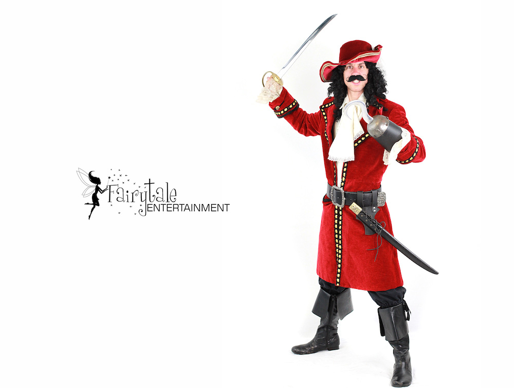 Hire Captain Hook, Pirate Party Character