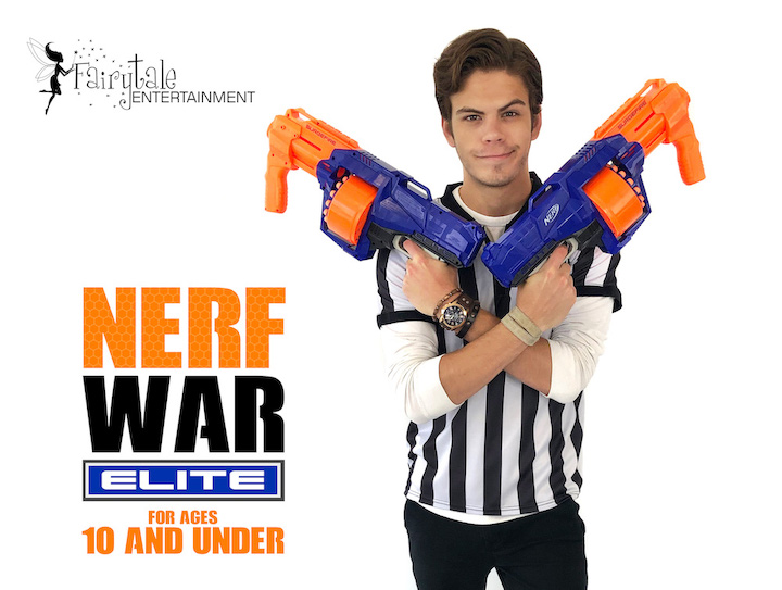 Nerf War | Rent Nerf | Fairytale Entertainment