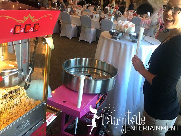 Popcorn Machine - BIrthday party characters for kids parties