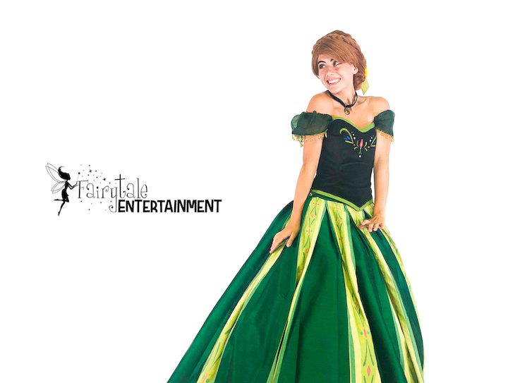 Anna in her coronation dress sale