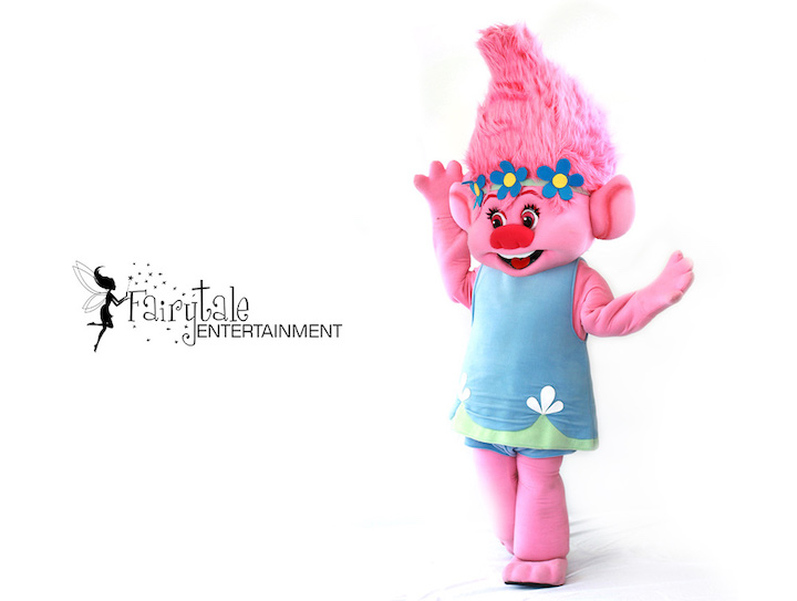 Poppy Trolls Princess Character Fairytale Entertainment
