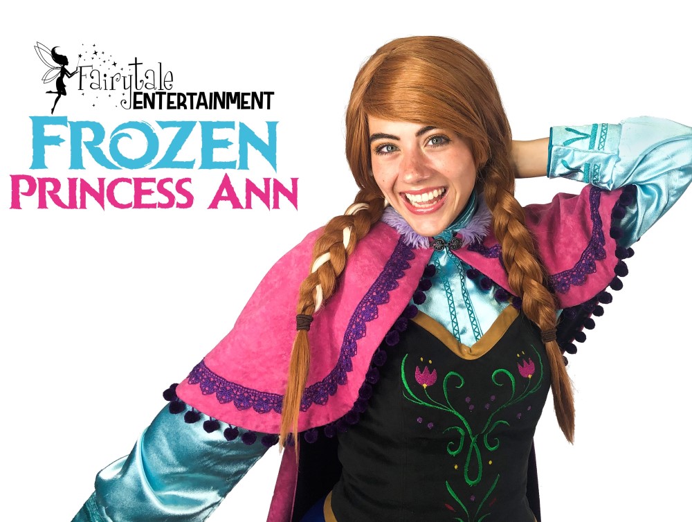Frozen Anna Princess Party Character